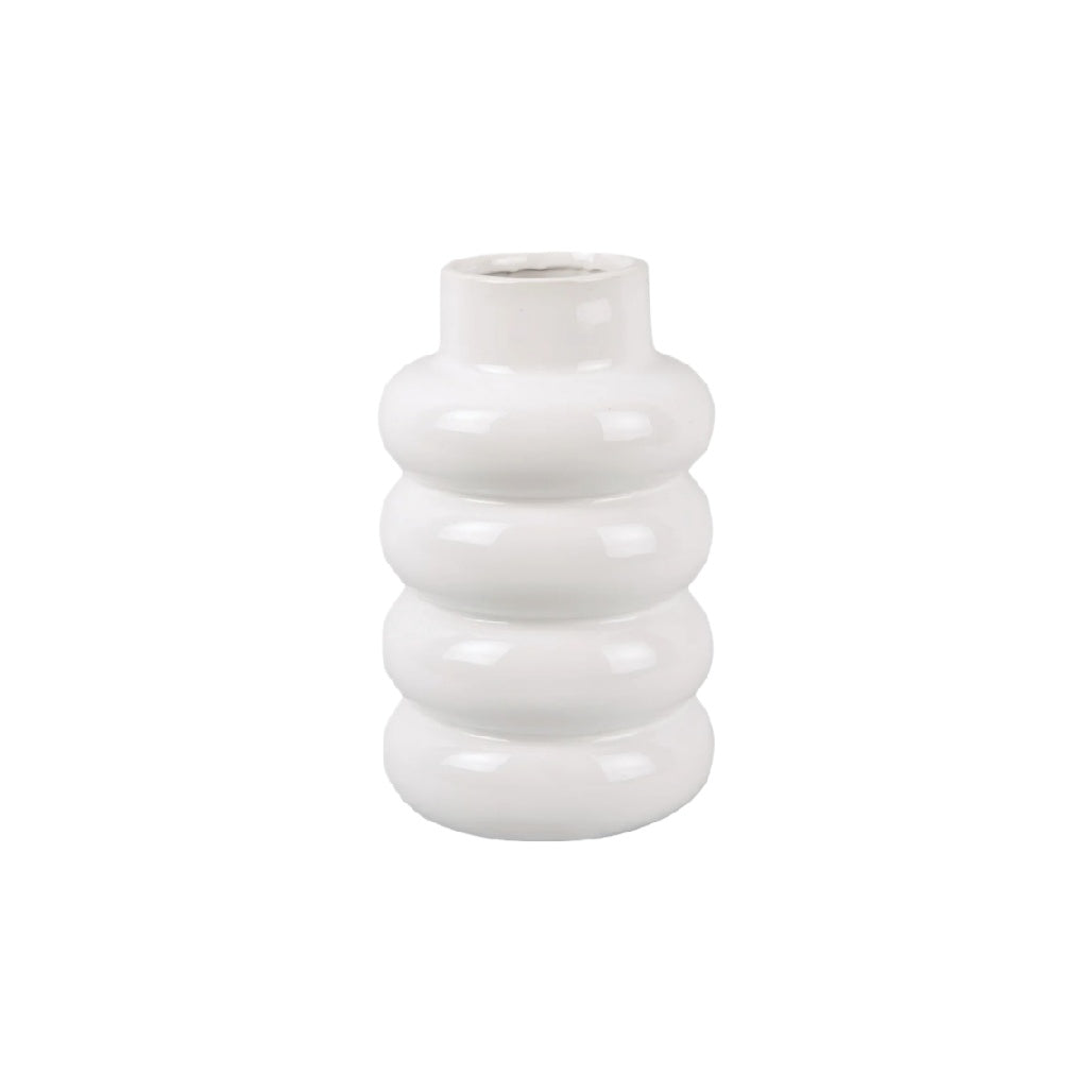 Vase décoratif en céramique pour intérieur - 15 x 15 x 30