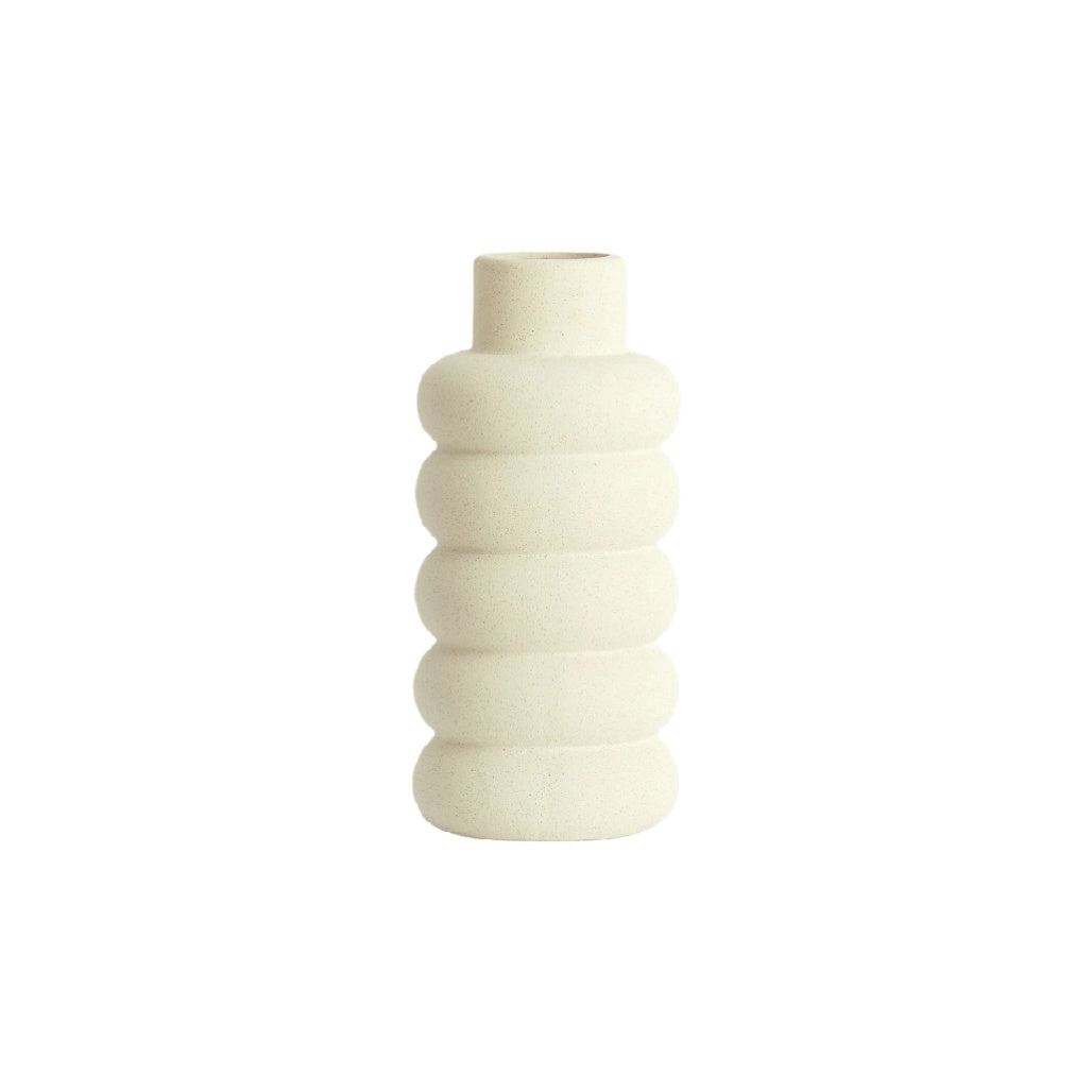 Vase décoratif en céramique pour intérieur - 10 x 10 x 25