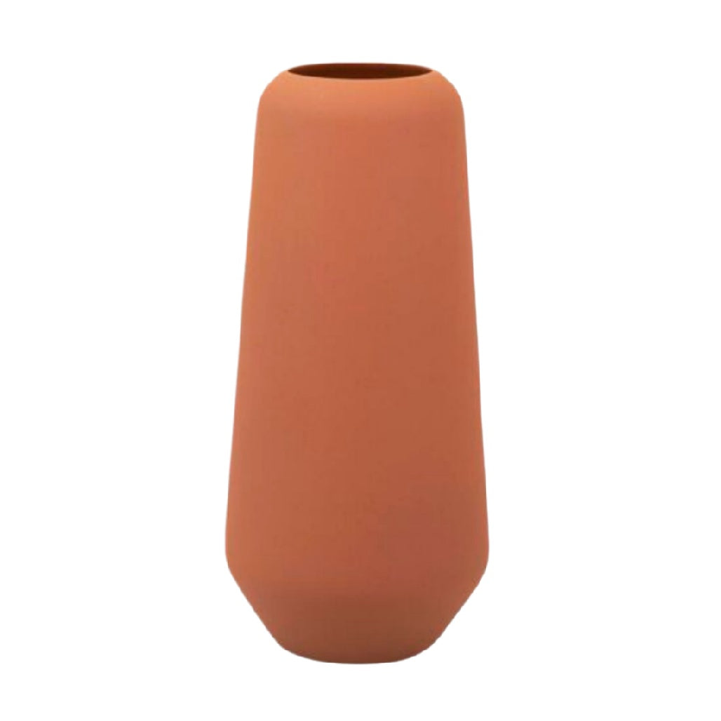 Vase décoratif en terre cuite pour intérieur ou extérieur - 10 x 10 x 30