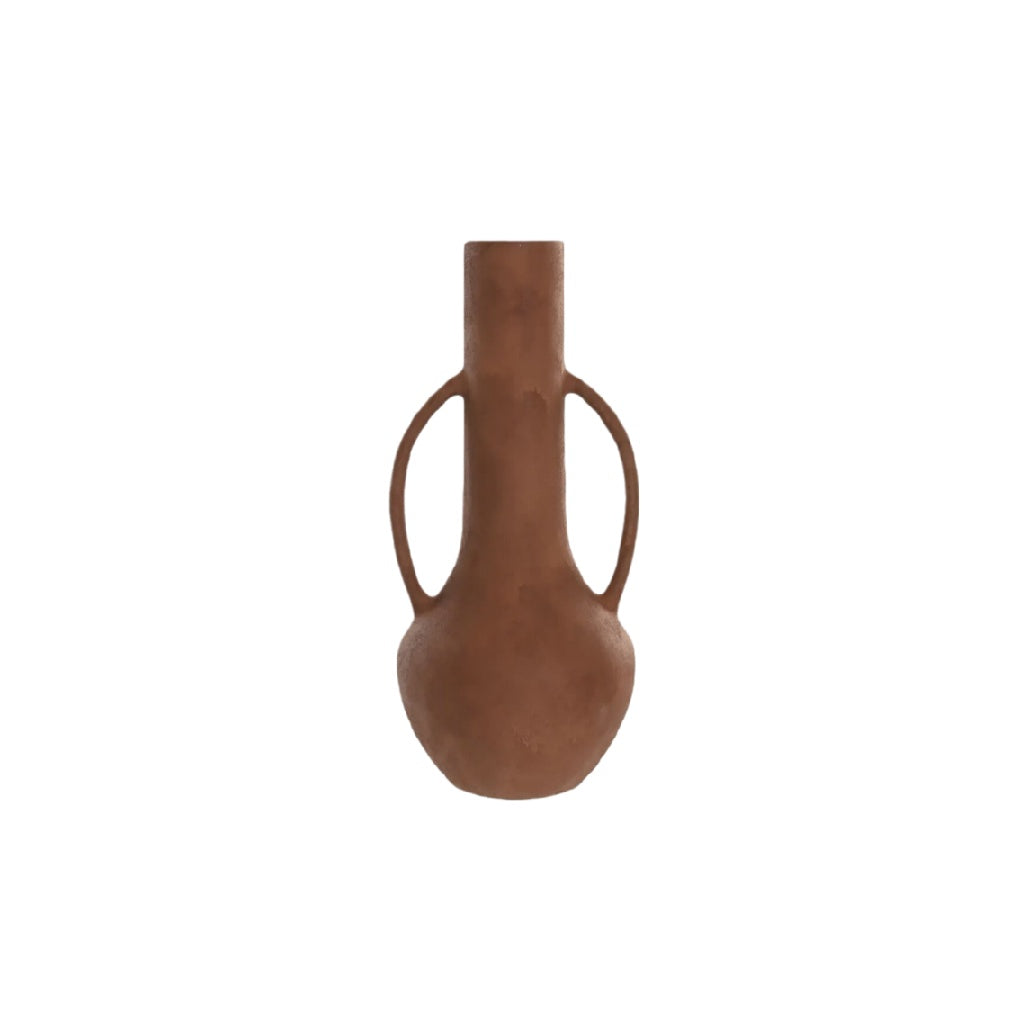Vase décoratif en argile pour intérieur - 20 x 10 x 35