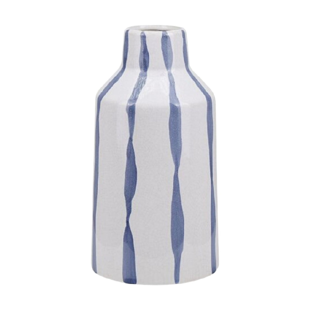 Vase décoratif en céramique pour intérieurs modernes - 10 x 10 x 20