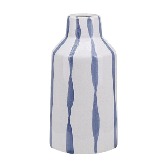 Vase décoratif en céramique pour intérieurs modernes - 10 x 10 x 20