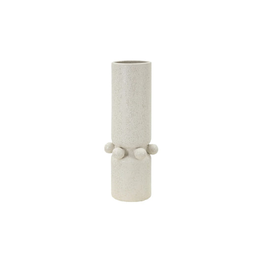 Vase décoratif en céramique pour ornements - 8 x 8 x 25