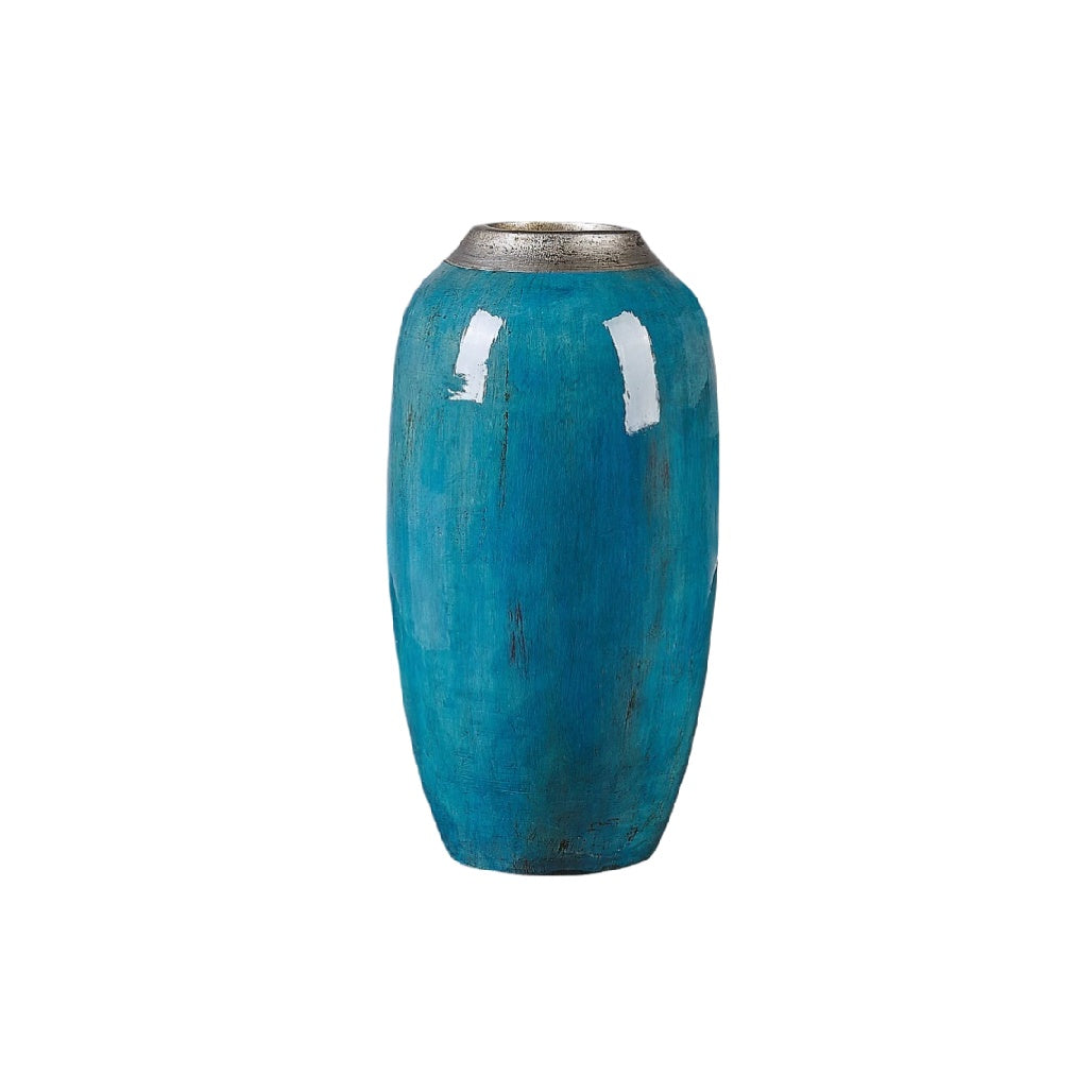 Vase décoratif en céramique pour intérieur - 20 x 20 x 40