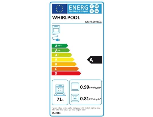 Four Intégrable Multifonction 71l 60cm Inox - OMR559RR0X