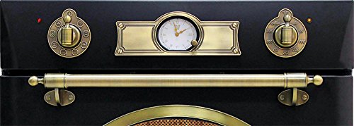 Kaiser - Four électrique encastrable de style Empire - 60 cm - Autoportant - Par Kaiser, fabricant de luxe - 67 litres - Four encastré avec boutons de commande, poignées de porte et moulures en métal solide - Système de nettoyage par catalyse - Four avec