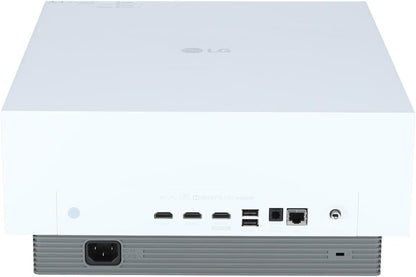 LG CineBeam Vidéoprojecteur Laser HU810PW Home Cinema 2700 Lumen, 4K UHD 2160p, Projection Entre 40"~300", LG Smart webOS 5.0, Bluetooth Audio, AirPla