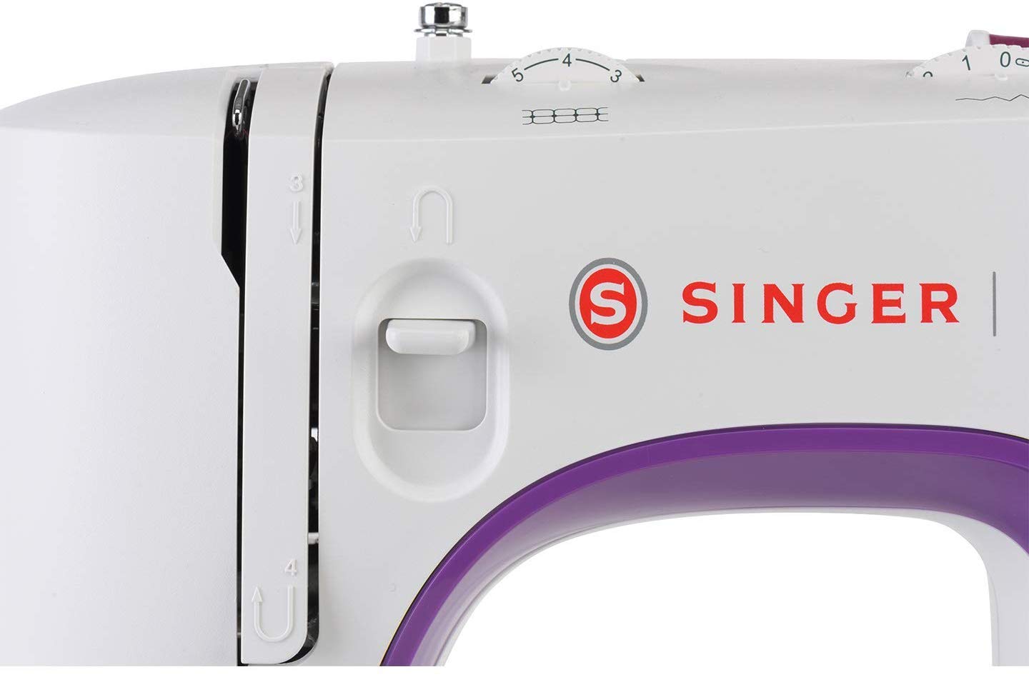 Singer M3505 Machine à Coudre Professionnelle avec 34 Points, Utilitaires, élastiques, décoratifs, Coud Tous Les Tissus, Facile pour Débutants, Coutur