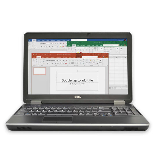 Used E6540 Laptop i5 Dual Gen 4 4GB RAM 500GB SATA Windows 10 Home 64 Bit