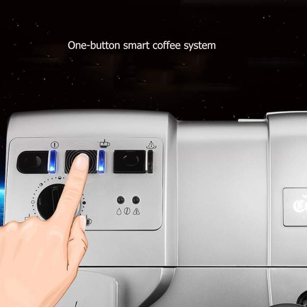 Machine à Café Pompe Automatique 19Bar Extraction Haute Pression Toner Épais Entièrement Automatique 5 Réglage Des Engrenages 1300W Haute Puissance Intéressant, HUANGHAIQIU
