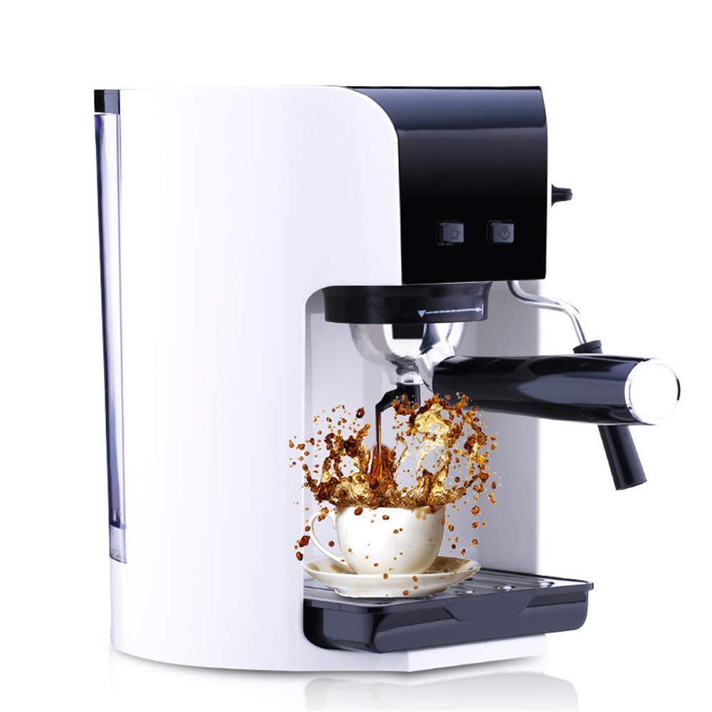 Machine à Café Intégrée, Machine à Café Filtre Ménage Italienne Semi-Automatique Machine à Café Petite Machine à Café Italienne en Mousse Intéressante
