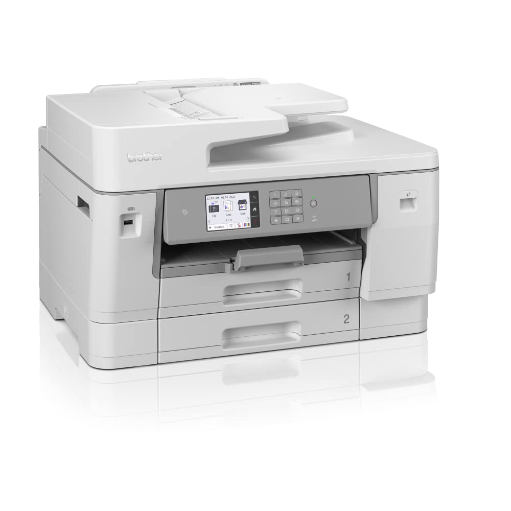 Brother MFC-J6955DW - Imprimante Multifonction Jet d'encre Couleur A3 Professionnelle - Recto Verso Automatique - WiFi et USB - Impressions économiques et de Haute qualité jusqu'à 30 ipm