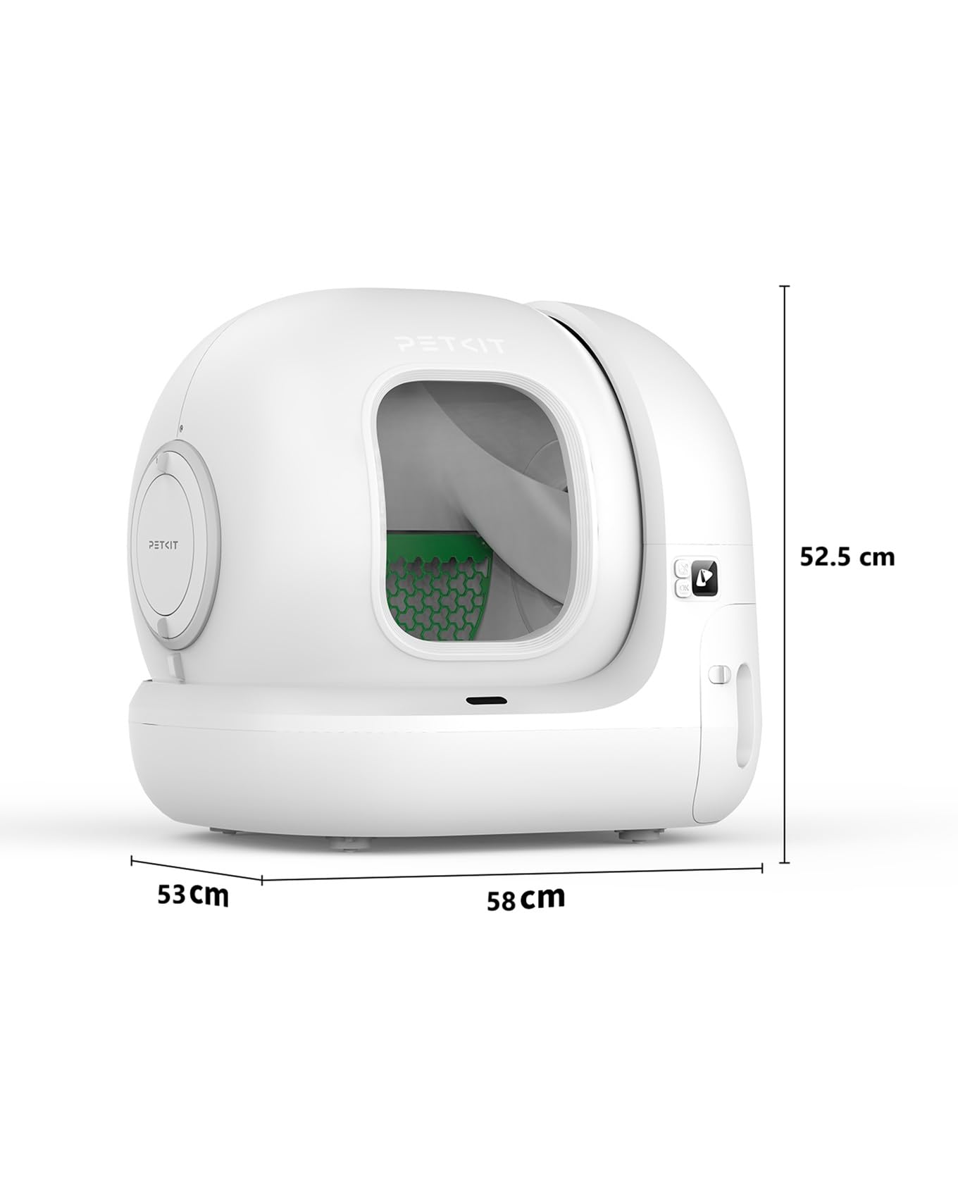 PETKIT Pura Max 2 Litiere Chat Autonettoyante, Bac à Litière Autonettoyante Amélioré, Anti-fuites/Anti-pincement/xSecure/Contrôle APP/pour Plusieurs Chats(Pas de Déodorant en Spray ou en Tampon)