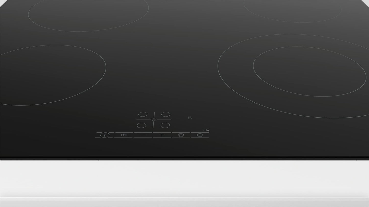 Bosch PUC611BB5E- Série 4, Plaque à Induction - 3 Feux - 60 cm - Puissance 4600 W - Noir