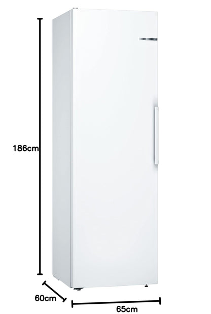 Bosch KSV36VWEP Réfrigérateur pose-libre - Série 4 - VitaFresh - 346 litres - 186 x 60 cm - Blanc