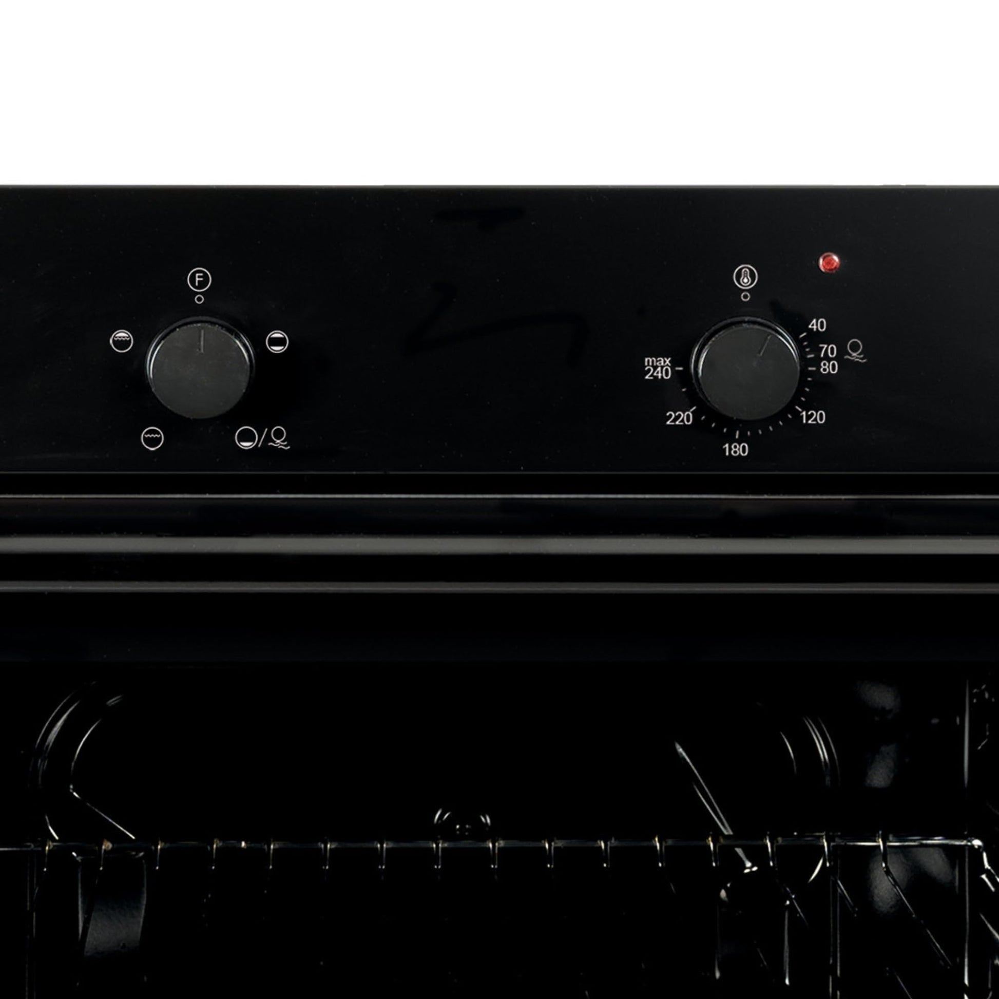 Cata Four statique SES 6004 BK 4 fonctions porte panoramique Full Glass Nettoyage AquaSmart Éclairage intérieur Largeur 60 cm Grande capacité 62 L Éclairage intérieur Finition inox Verre noir
