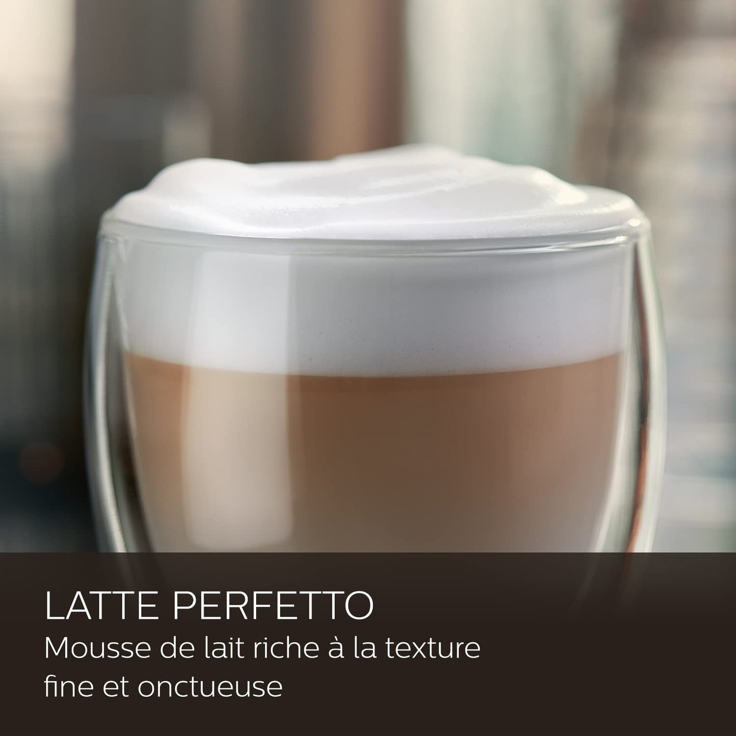Saeco GranAroma Machine Expresso - Café à Grain - 16 Spécialités de Café, Écran Couleur Intuitif, 4 Profils Utilisateur, Broyeur en Céramique (SM6585/00)