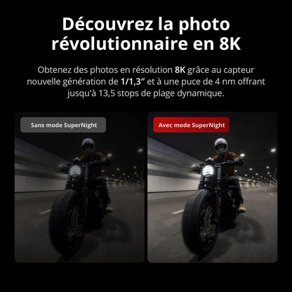 DJI Bundle Standard Osmo Action 5 Pro, Caméra Étanche avec Capteur 1/1,3", Vidéo 4K/120 IPS, Suivi de Sujet, Stabilisation, Double Écran Tactile OLED, Caméra d’Action 4K Idéale pour Sports, Vlog
