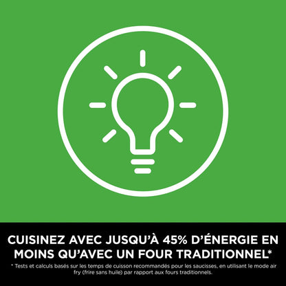 NINJA Foodi FlexDrawer Air Fryer 2 Compartiments Avec Séparateur Amovible, Grande Capacité 10.4L, Air Fryer 7-en-1, Max 240°C, Pièces Antiadhésives Amovibles Lavables Au Lave-Vaisselle, Noir