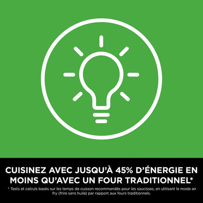 NINJA Foodi FlexDrawer Air Fryer, Dual Zone Avec Séparateur Amovible, Grand Tiroir de 10.4 L, 7-en-1, Double Zone, Pièces Antiadhésives Compatibles Au Lave-Vaisselle, Noir & Cuivre, AF500EUCP