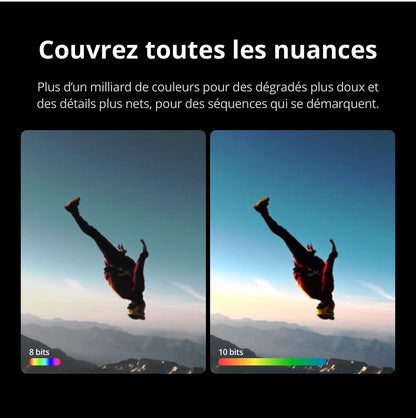 DJI Bundle Aventure Osmo Action 5 Pro, Caméra d’Action 4K avec Capteur 1/1,3", 12 h d’Autonomie Étendue avec 3 Batt., Stabilisation, Double Écran Tactile OLED, Mini Caméra d’Action pour Voyage, Vlog
