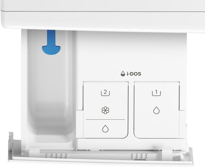 Bosch WNC254A0FR, Série 8, Lave-linge séchant, Pose-libre, 10,5 kg, 1400 trs/min, Blanc