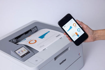 Brother HL-L8240CDW | Imprimante Laser Couleur | Recto Verso | WiFi/UBS/Ethernet | Compact & Silencieuse | Imprime jusqu'à 30 Pages par Minute
