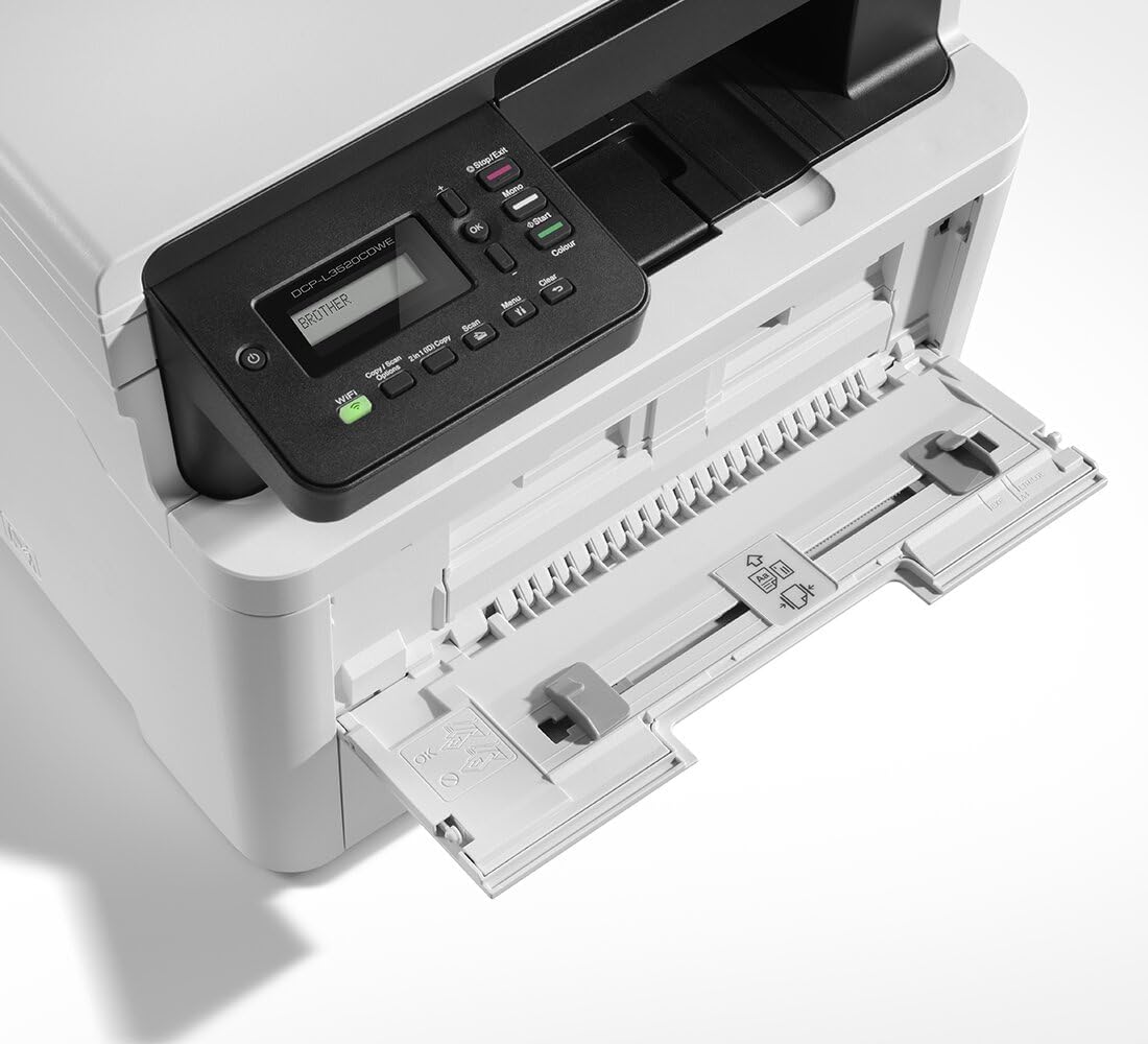 Brother DCP-L3520CDWE Imprimante Laser Couleur Multifonction 3 en 1 (Impression/Copie/Scan) | Recto-Verso Automatique en impression | 18ppm | Abonnement ECOPRO 4 Mois OFFERTS