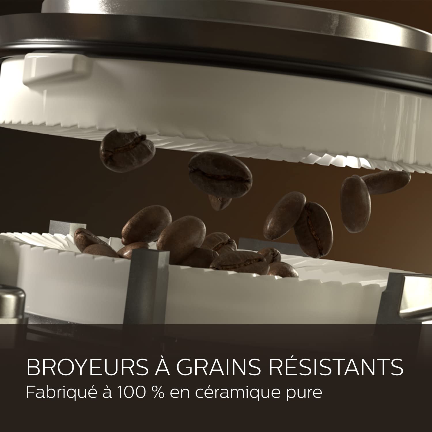 Saeco GranAroma Machine Expresso - Café à Grain - 16 Spécialités de Café, Écran Couleur Intuitif, 4 Profils Utilisateur, Broyeur en Céramique (SM6585/00)