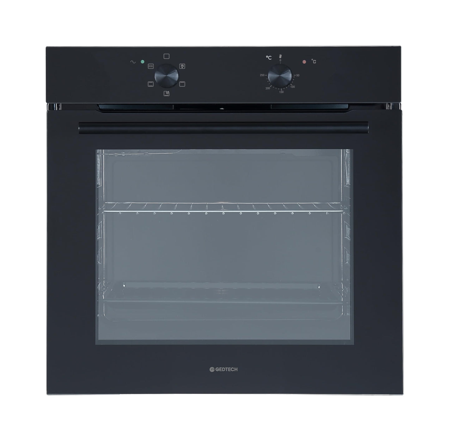 GEDTECH Four encastrable multifonctions GFO76BL - Noir - 76L - Grill - Porte froide - Fonctions vapeur