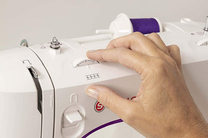 Singer M3505 Machine à Coudre Professionnelle avec 34 Points, Utilitaires, élastiques, décoratifs, Coud Tous Les Tissus, Facile pour Débutants, Coutur