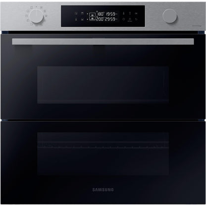 SAMSUNG Four encastrable pyrolyse NV7B45305AS dual cook flex,76 litres, wifi