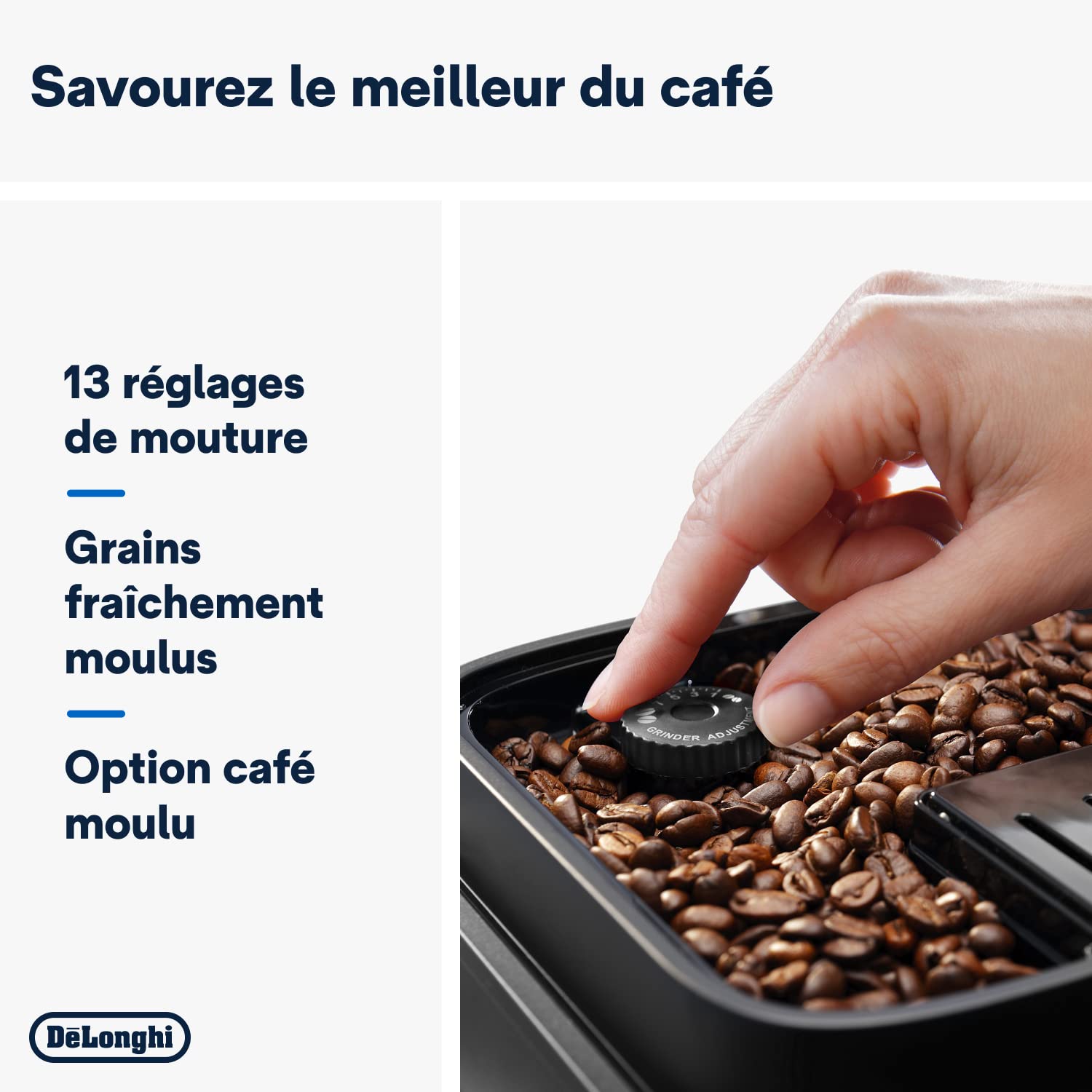 De'Longhi Magnifica Evo, Machine à Café et Cappucino avec Broyeur à Grains, ECAM292.81.B, Noir
