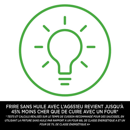 Ninja Foodi MAX PRO Grill, Plancha et Friteuse à air avec sonde de cuisson numérique, 3,8L, 7 en 1, Grill, Air Fryer, Cuire, Rôtir et plus, Pièces lavables au lave-vaisselle, Argent/Noir AG651EU