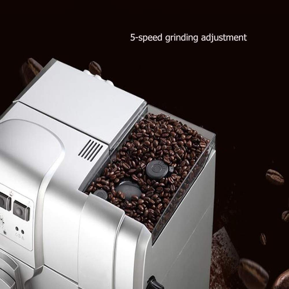 Machine à Café Pompe Automatique 19Bar Extraction Haute Pression Toner Épais Entièrement Automatique 5 Réglage Des Engrenages 1300W Haute Puissance Intéressant, HUANGHAIQIU