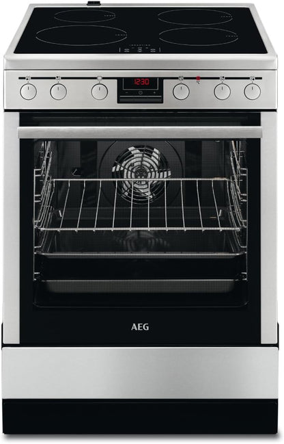 AEG Four 20% Inox Facile à Nettoyer Porte Chariot