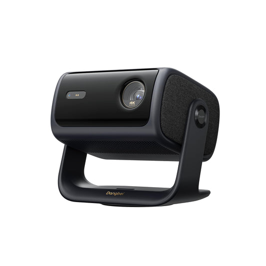 Dangbei MP1 Max, Vidéoprojecteur 4K, 3100 Lumens ISO,110% BT.2020, HDR10+, 3D, Dolby Audio, 300" Grand écran, Rotation à 135°, 2 x 12W Haut-Parleurs