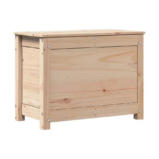 Coffre de rangement en bois pour espace de vie - 80 x 40 x 50