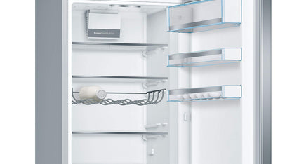 Bosch KGE398IBP - Série 6, Réfrigérateur combiné pose-libre, 201 x 60 cm, Inox anti trace de doigts