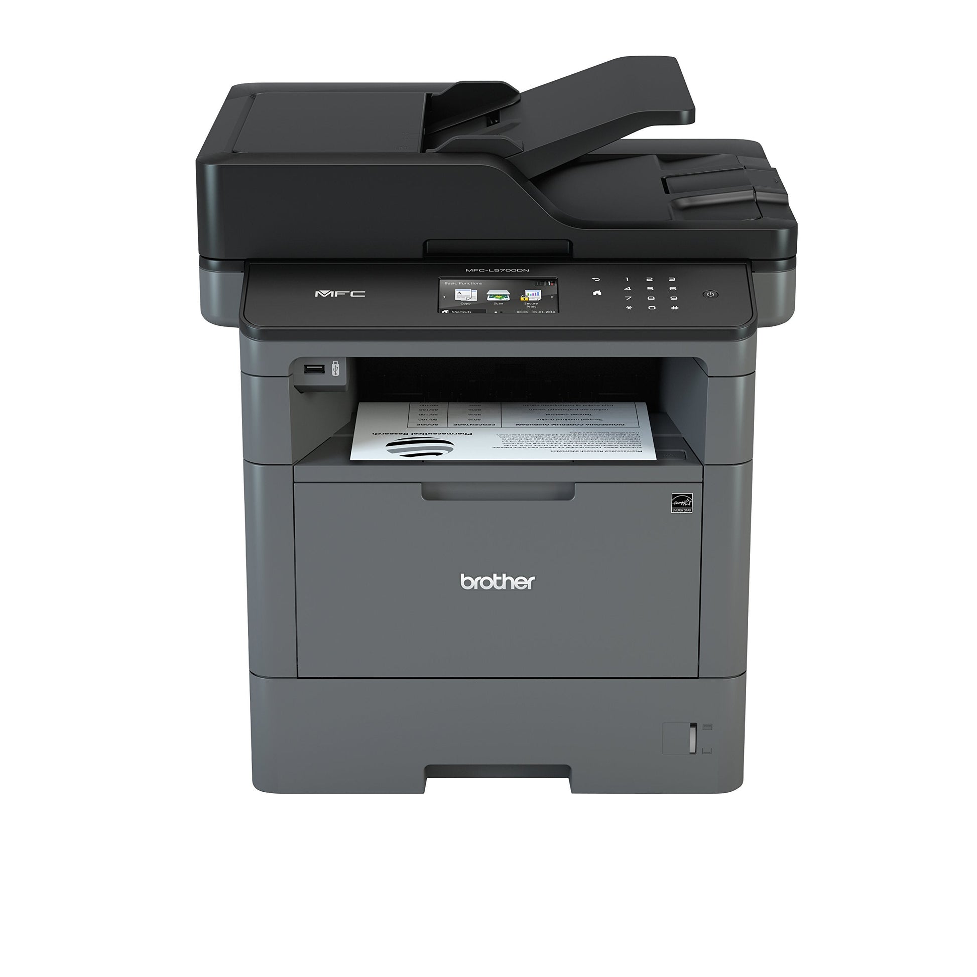 Brother MFC-L5700DN Imprimante Multifonction 4 en 1 Laser | Monochrome | A4 | Recto-Verso Intégral | Ethernet
