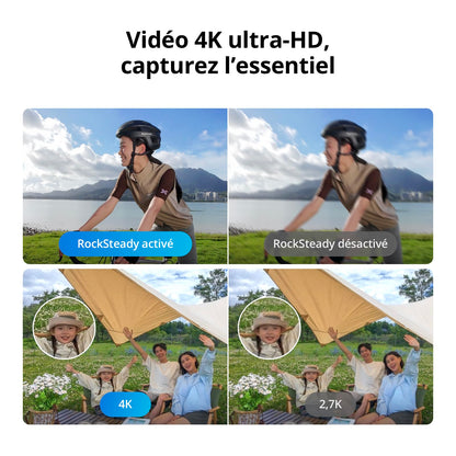 Bundle Trois Batteries DJI Neo, Mini Drone avec Caméra 4K UHD pour Adultes, Drone Suiveur qui Vole Seul de 135 g, Décollage du Creux de la Main, Suivi de Sujet, QuickShots, (sans Contrôleur)
