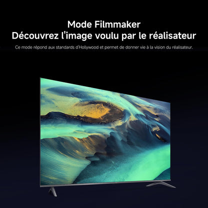 XIAOMI TV F Pro 75, 190 cm (75 Pouces), 4K UHD QLED, Smart TV, Fire TV, Contrôle Vocal Alexa, HDR10+, Mode Game Boost 120Hz, MEMC, 2Go+32Go, Compatible avec AirPlay