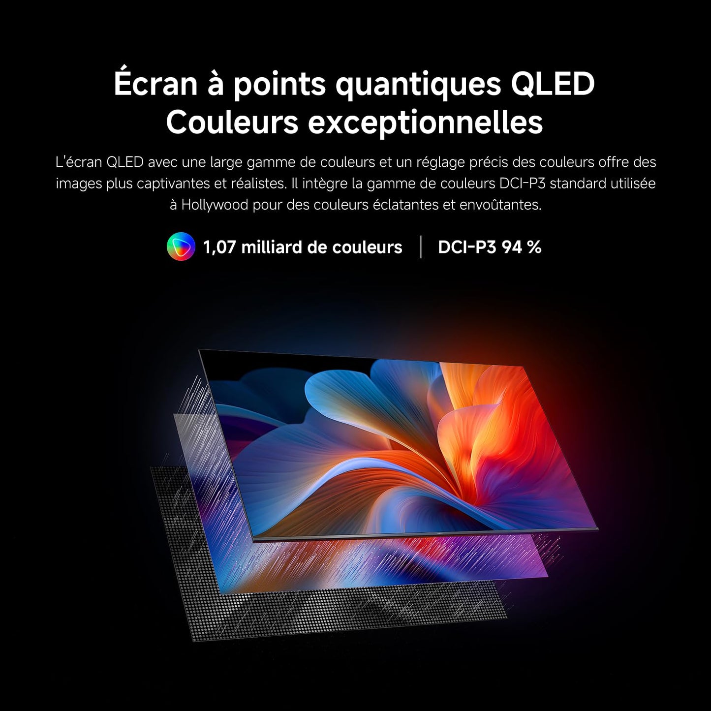 XIAOMI TV F Pro 43, 101 cm (43 Pouces), 4K UHD QLED, Smart TV, Fire TV, Contrôle Vocal Alexa, HDR10+, MEMC, 2Go+32Go, Compatible avec AirPlay