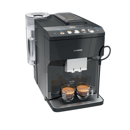 Siemens EQ.500 classic TP503R09 – Machine à café automatique avec écran TFT – Bac à grains et réservoir café moulu – 6 programmes – iAroma System – Co