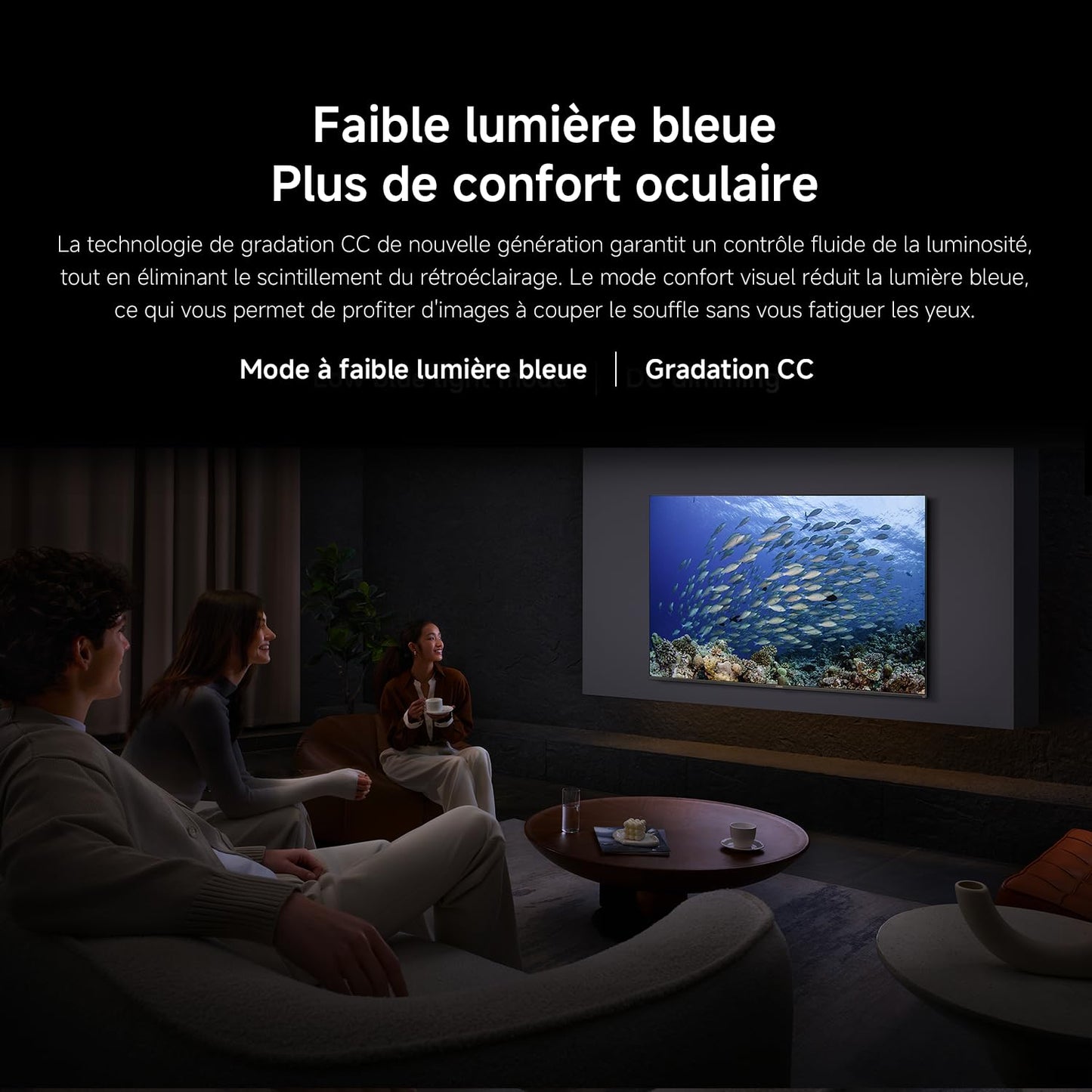 XIAOMI TV F Pro 75, 190 cm (75 Pouces), 4K UHD QLED, Smart TV, Fire TV, Contrôle Vocal Alexa, HDR10+, Mode Game Boost 120Hz, MEMC, 2Go+32Go, Compatible avec AirPlay