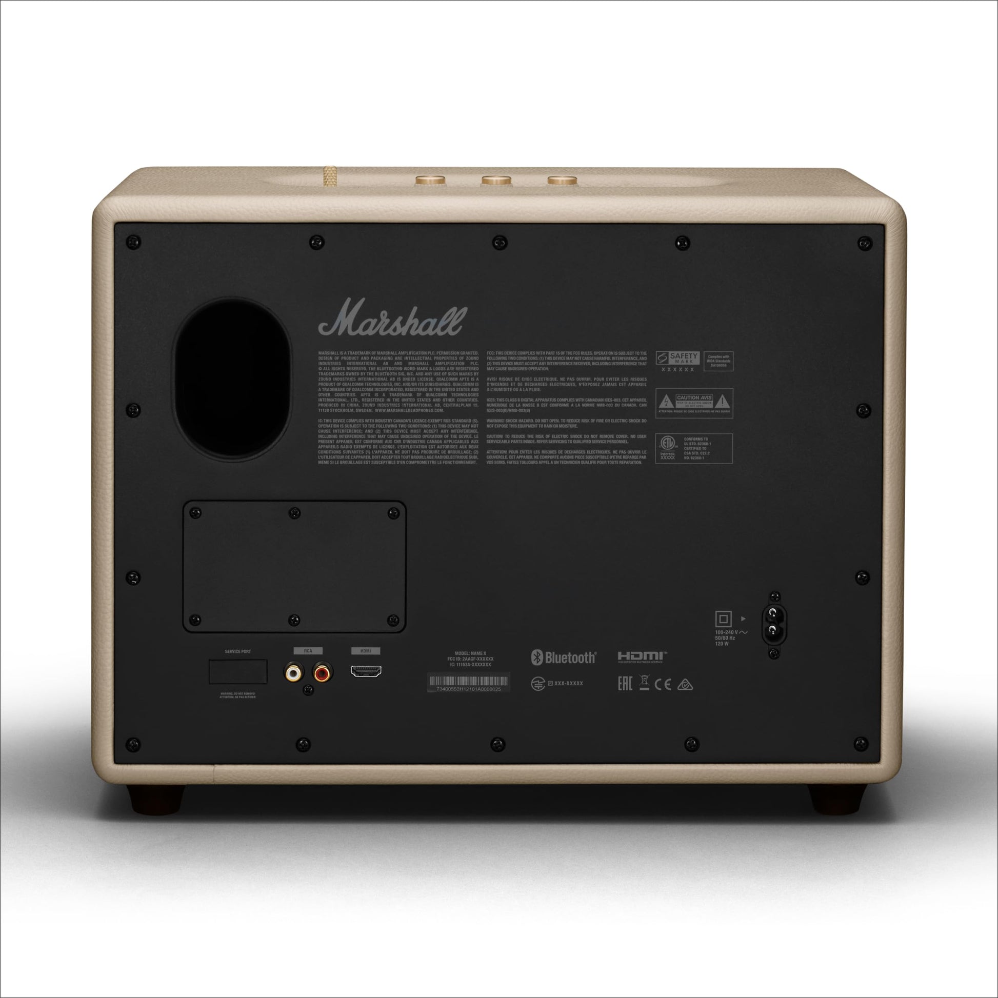 Marshall Woburn III Haut-Parleur Bluetooth - Creme