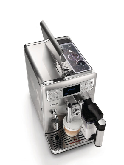 Philips Saeco HD8857/01 Machine à café Exprelia Evo en acier inoxydable