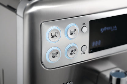 Philips Saeco HD8857/01 Machine à café Exprelia Evo en acier inoxydable