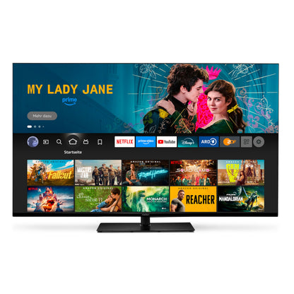 MEDION Téléviseur 50 Pouces (125,7 cm) Television (Fire TV, 4K Smart, Dolby Vision HDR, Dolby Atmos, Prime Video, Bluetooth, DVB-T2, MD 850500)