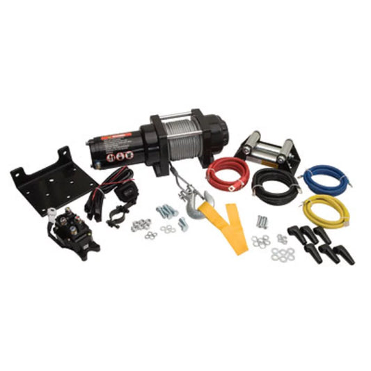 Winch with Wire Rope and Mount Plate 2500 lb. Fitting With Honda Talon 1000X-4 Fox Live Valve 2020